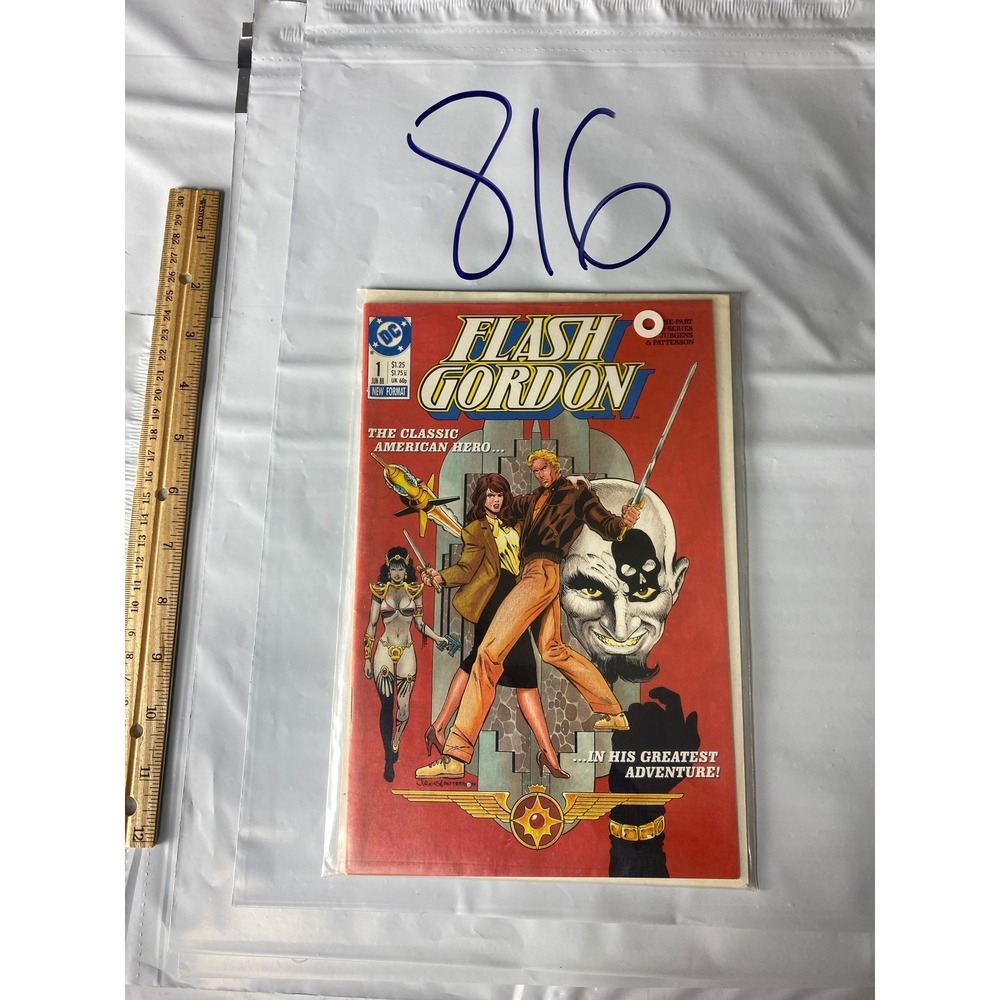 Flash Gordon #1 DC Comics 1988 New Format‎ Maxi-Series Dan Jurgens Patterson